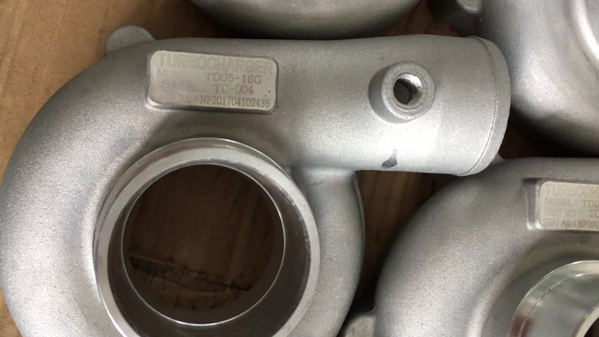 Td05 16g H16 Compressor Housing Front Cover Cooled Side Of Turbocharger