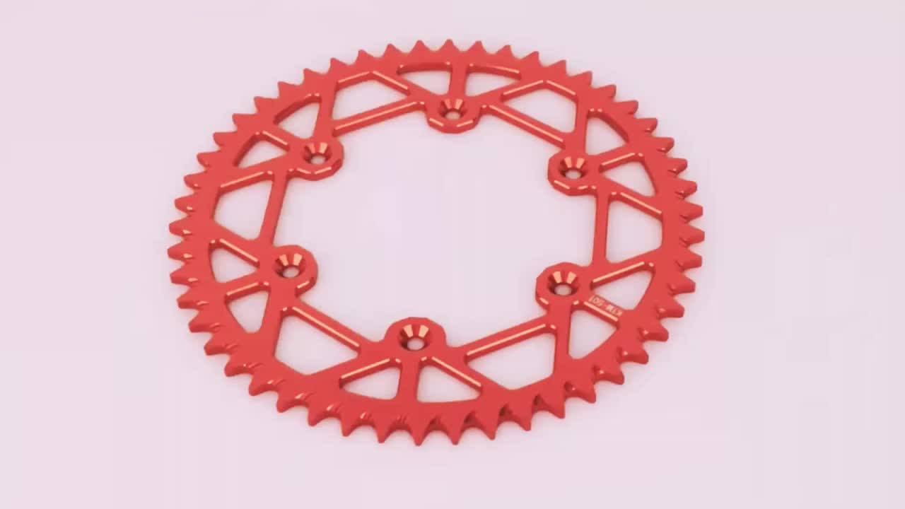 Custom Aluminum Alloy Rear Motorcycle Sprocket For Ktm Dirt Bike Buy