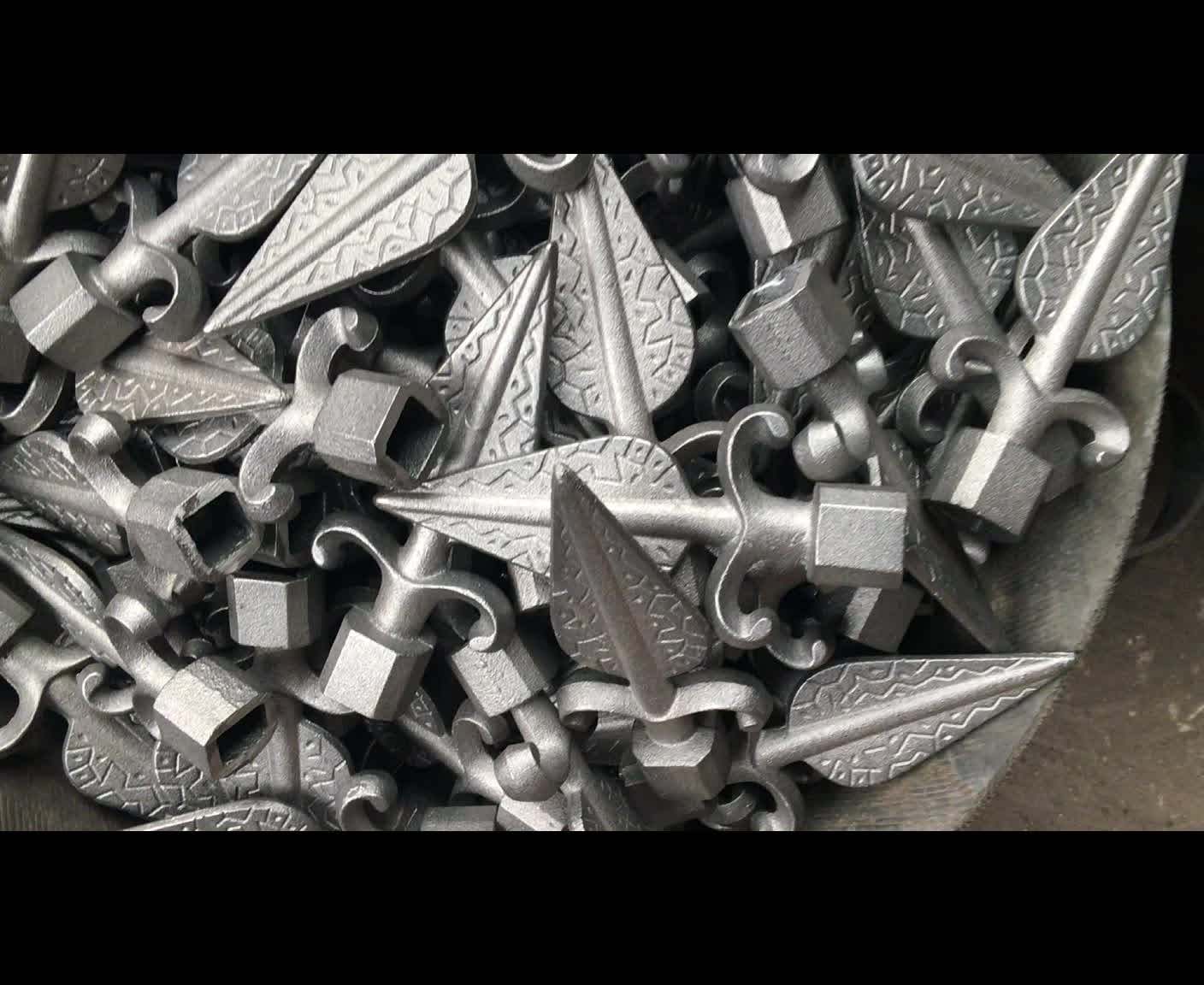 Factory Metal Components Cast Iron / Metal Fence Toppers Buy Metal