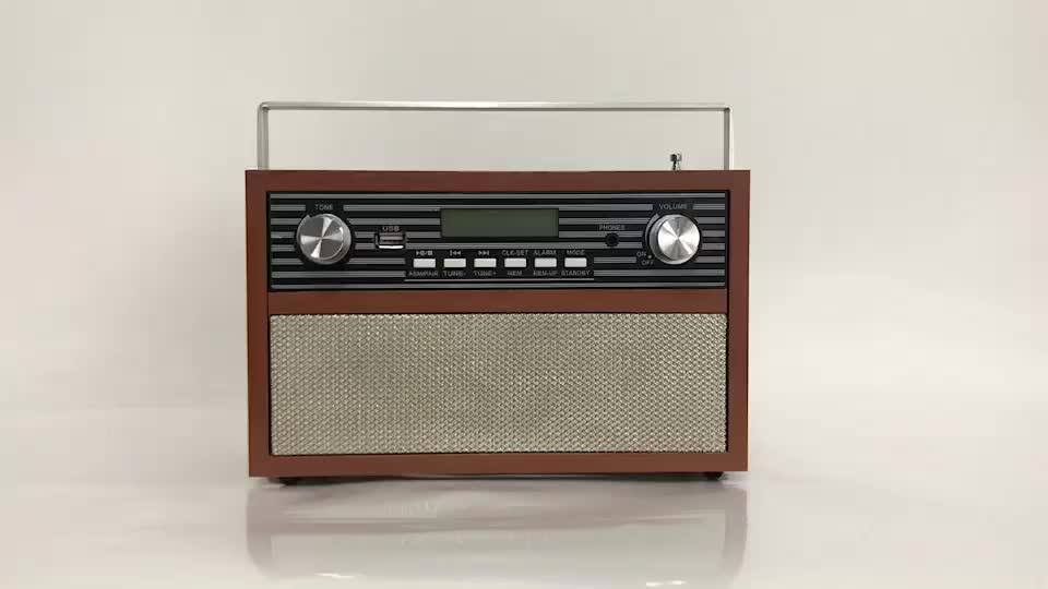 Antique Mp3 Usb Player Rotary Retro Radio Portable Radio Am Fm Buy
