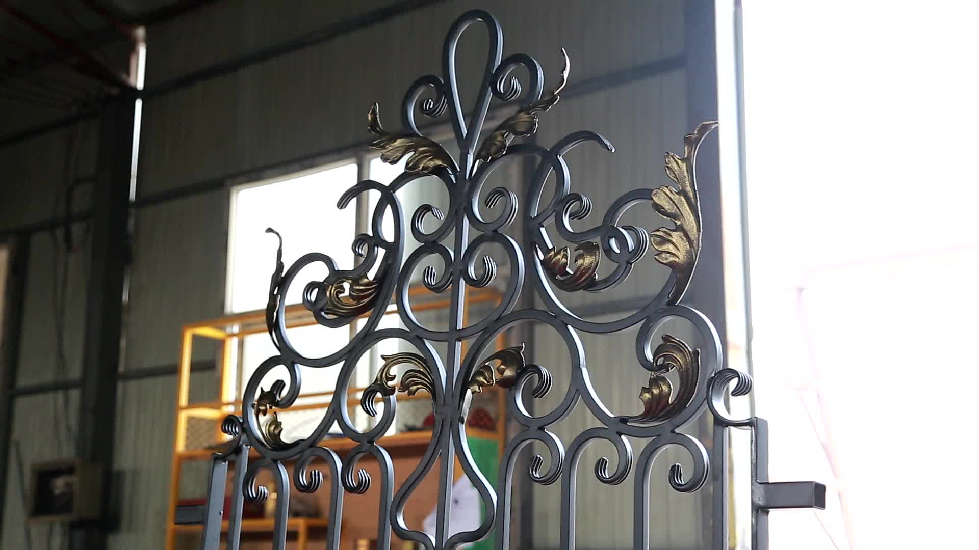 Factory Used Wrought Iron Fence/wrought Iron Fence Panels Buy Used