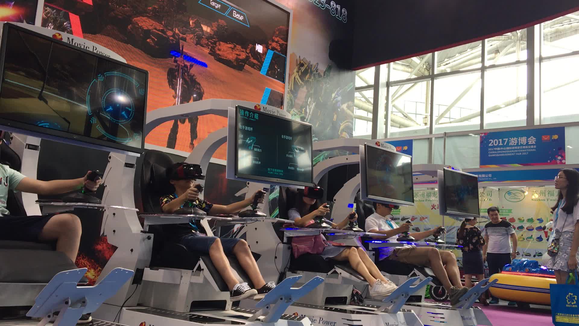 Virtual Reality Gun Controller 100 Earning Money Teamed Up Vr Fighting