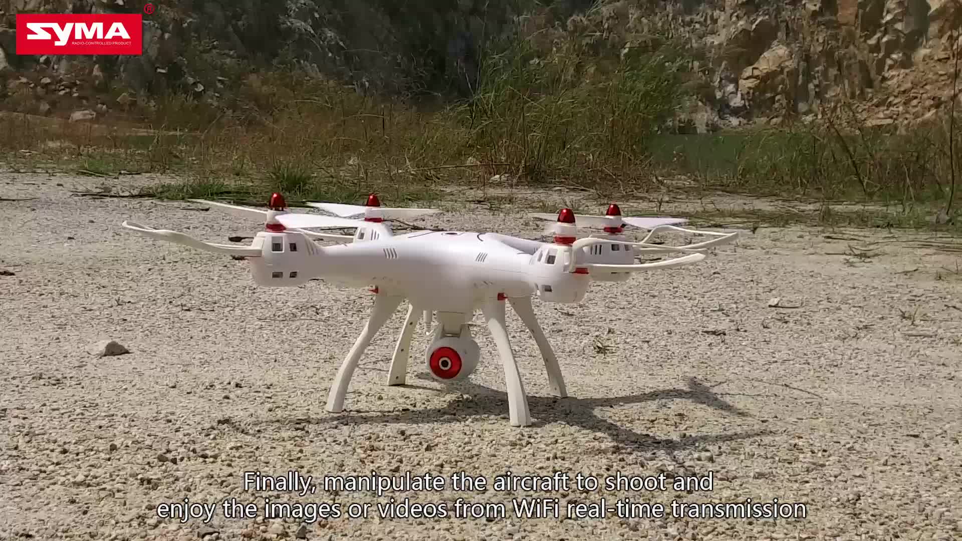 quadcopter drone with camera