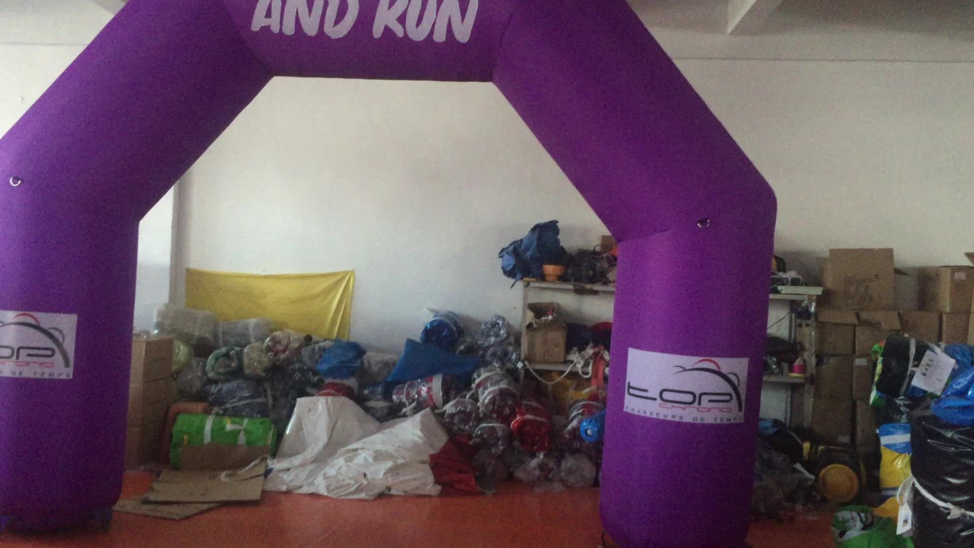 custom inflatable arch
