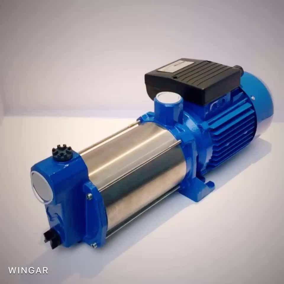 1hp 0.75kw Vertical Horizontal Multistage Stainless Steel Water Pump