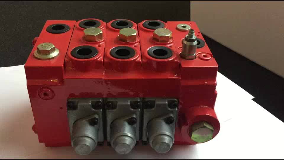 Hydraulic High Pressure Load Sense Solenoid Valve 12 Volt And Manual