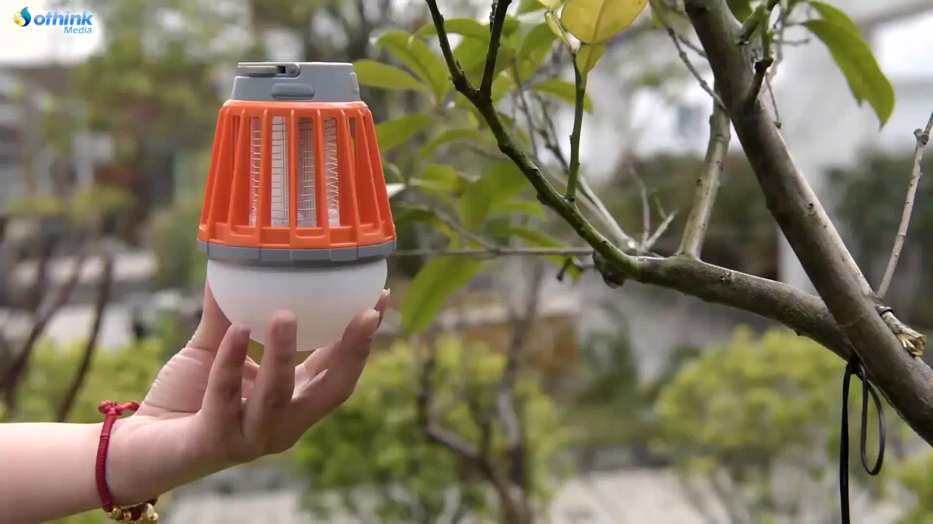Waterproof Rechargeable Mosquito Insect Zapper Camping Lantern Bug