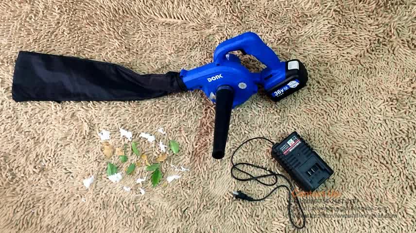 36V Cordless Rechargeable Lithium Battery Blower Electric Air