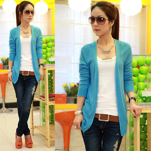 春装新款空调衫<em>开衫女短外套女春秋</em>韩版小外套