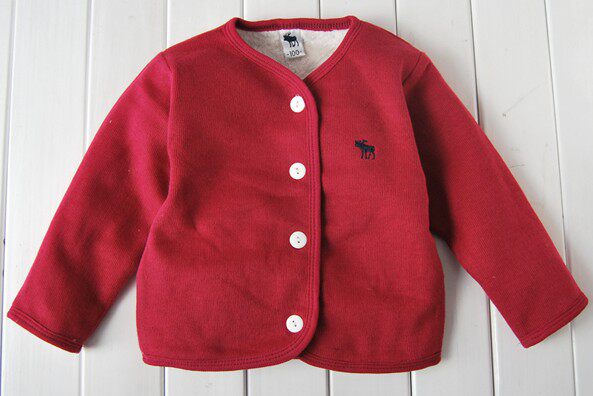 06-1#<em>宝宝开衫</em>卫衣童装11实物<em>纸样</em>A4纸打印拼