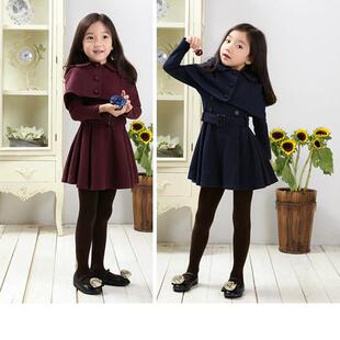 童装 春款 <em>女童春装</em> 2014新款 儿童大童披肩外