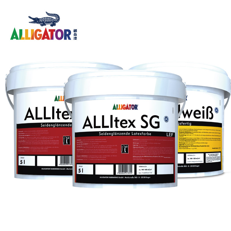 ALLIGATOR\/鳄鱼 德国原装进口乳胶漆 内墙墙