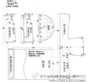 IFIFCOS古代服饰图纸传统图纸23种优惠价20上右上角女性图片