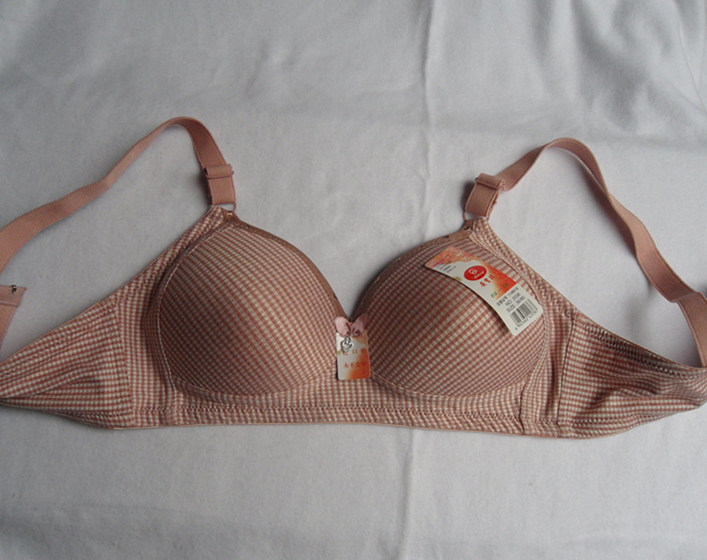 安宝琪纯棉无钢圈无骨<em>中年</em>老年妇女<em>胸罩文胸</em>内