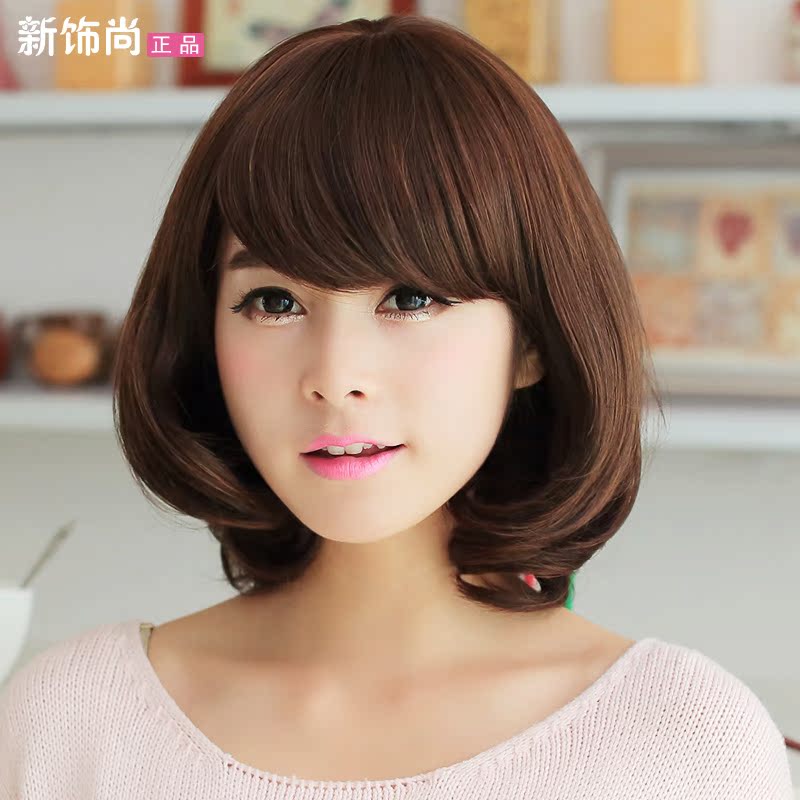 新饰尚 新品假发女<em>短发</em>卷蓬松时尚短<em>卷发斜刘</em>