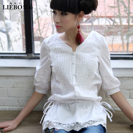 【<em>裂帛</em>服饰<em>旗舰店</em>】<em>裂帛</em>2013秋装<em>女装</em>风琴褶