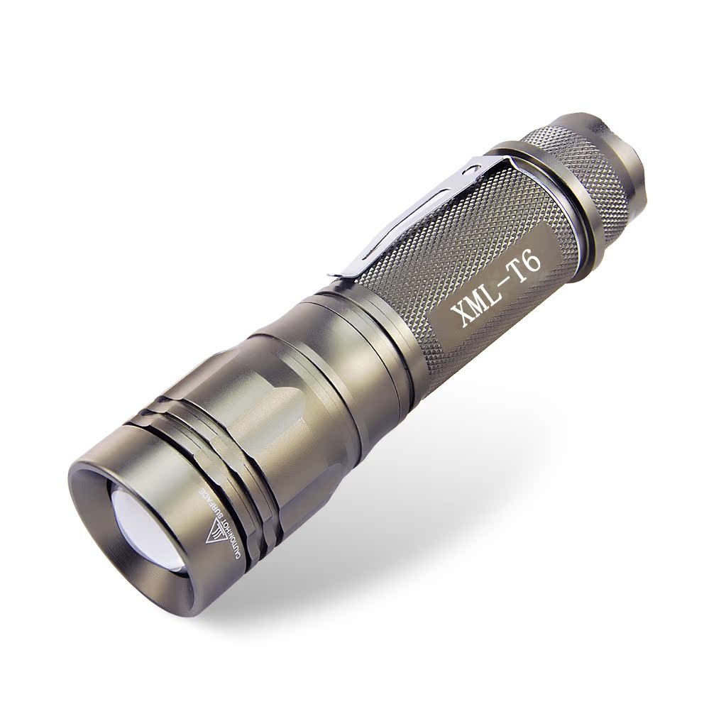 正品assassin 828进口cree变焦t6强光手电筒26650充电led远射户外