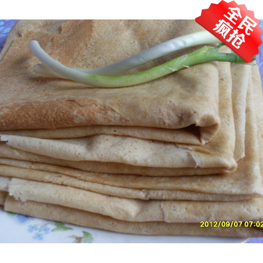 徐州新沂邳州特产手工大煎饼 全麦煎饼 小麦煎