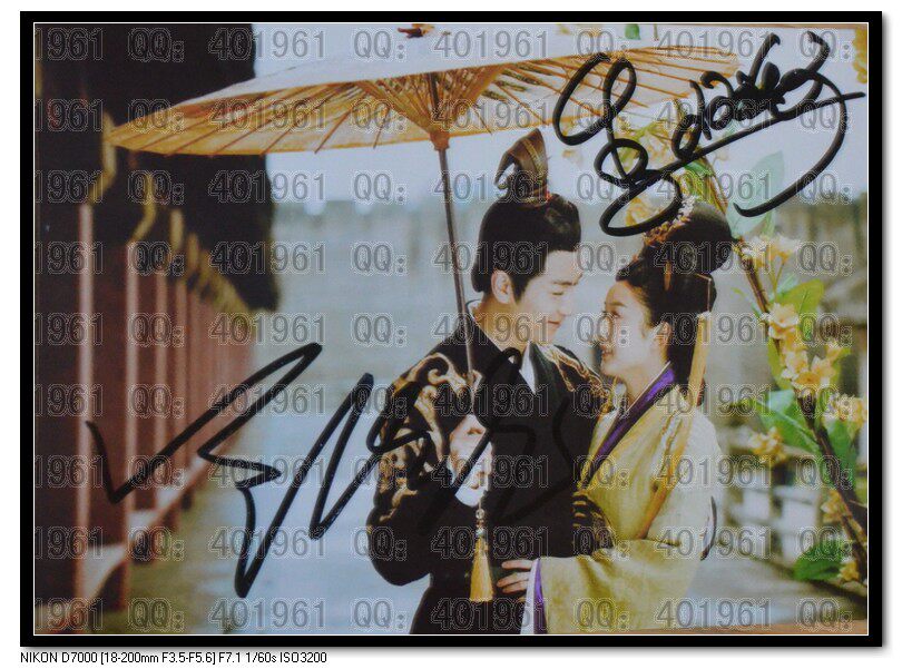 【皇冠店】赵丽颖 陈晓亲笔签名 <em>女相</em> 陆贞传奇