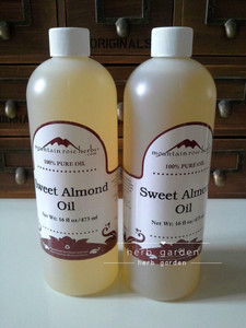 现货美国MRH半精制甜杏仁油 孕妇婴儿16oz\/4