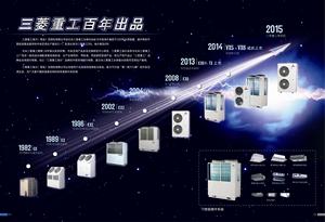 威灵电器 三菱重工海尔中央空调6匹一拖四RF