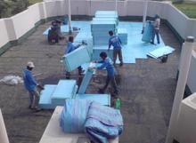 XPS挤塑板 屋顶隔热材料 吊顶隔热板 抗紫外线