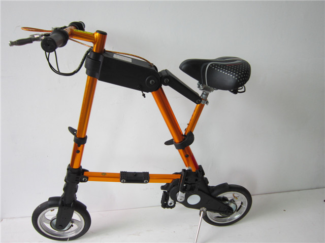 折叠自行车变速车便携锂电池电动迷你最小最轻