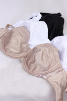 全罩杯大码无钢圈<em>文胸</em> 光面薄款内衣<em>文胸</em>大罩