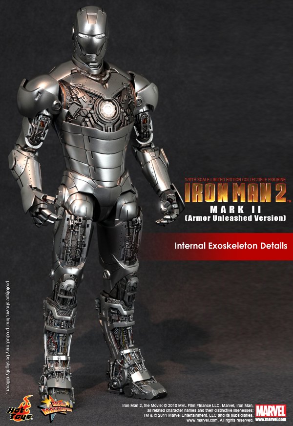 hottoys ht 钢铁侠2 盔甲分解版 拆甲版 mk2 2.0 mark2 限南京