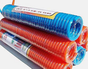 伸缩气管 气动 空压机气泵管子 带接头自动伸缩