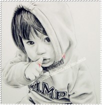 画<em>照片</em>素描头像热销爆款|画素描头像的方法,怎