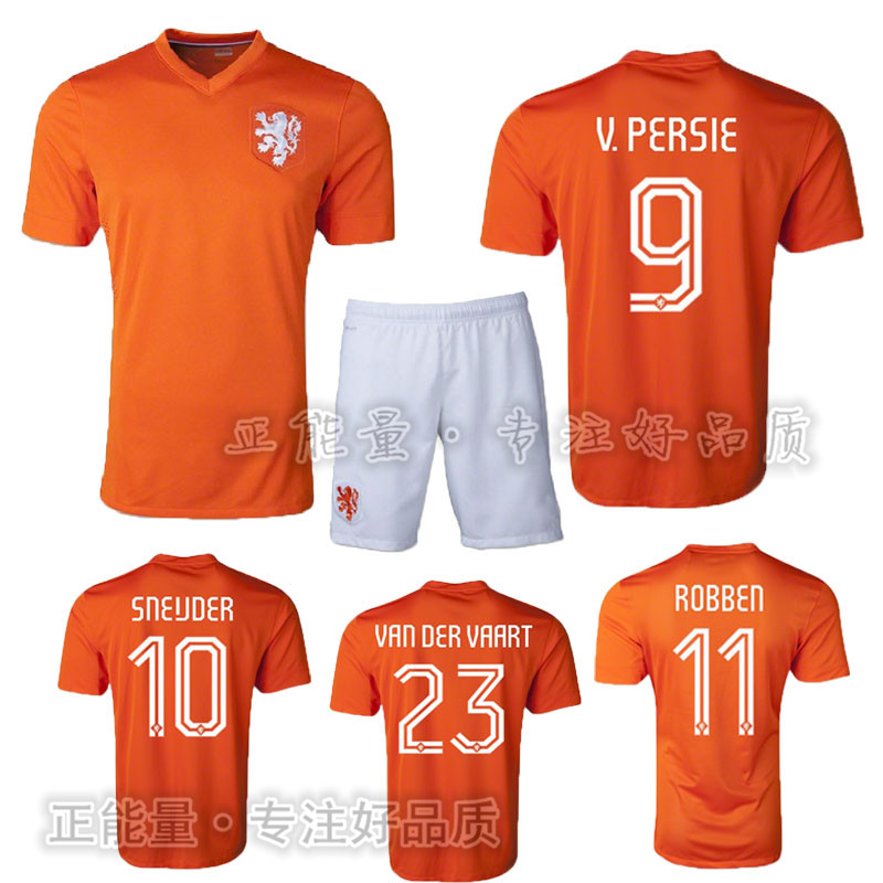 荷兰队足球衣服荷兰国家队主场2014世界杯球