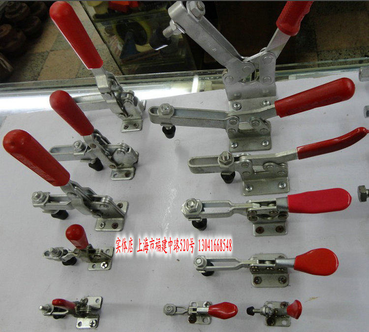 快速夹具 手动夹钳 推拉式夹具 水平式201b 垂直式