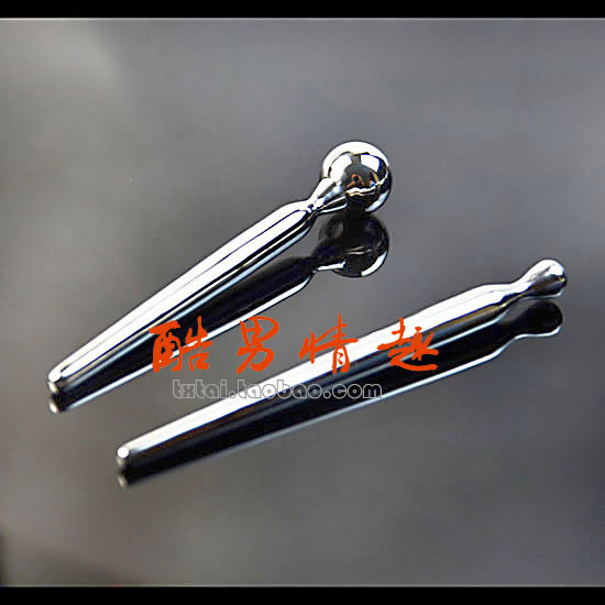 不锈钢探针尿道堵龟头环导尿堵管加长导尿棒 