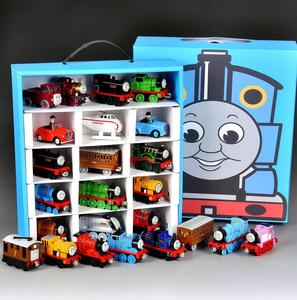 多层搭建玩具 自组8字轨道 托马号高 电动火车