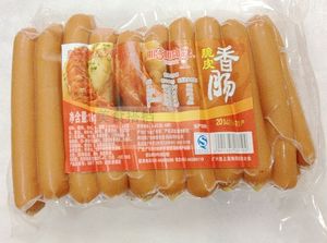 广东著名品牌 皇上皇脆皮香肠1kg 香肠先生 约