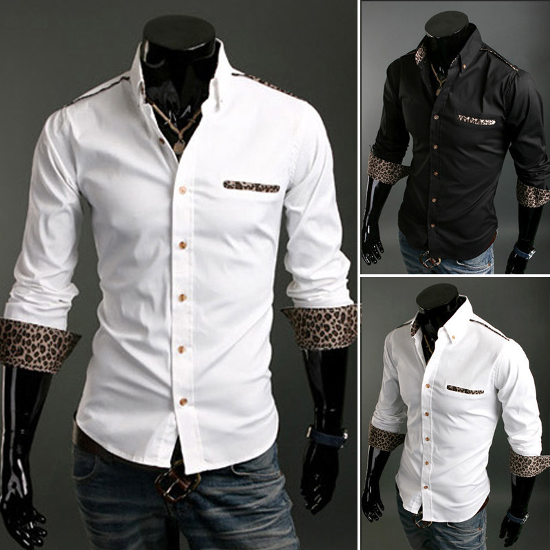 <em>2014美发师发型师</em>工作服时尚<em>服装</em>衬衣男士理