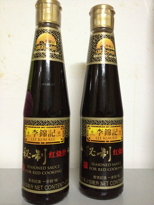 原装正品李锦记秘制红烧汁410ml 酱油 调料 调味品 红烧味