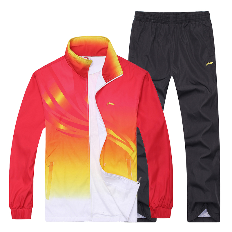 2013秋季李宁运动服套装男情侣运动套装春秋