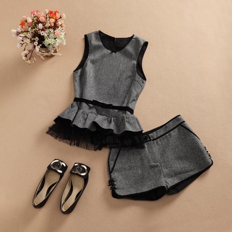 【三姐6001】欧洲站2013<em>秋季</em>新款<em>套装短裤</em>欧