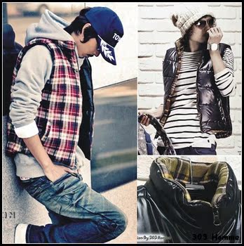 背心<em>搭配</em>_0303B55055 2013春装新款韩版<em>男装</em>