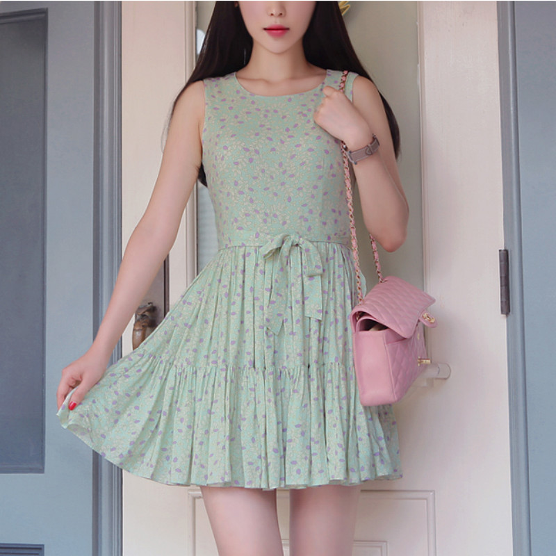 【 Kinko-の】韩国代购正品milkcocoa复古碎花