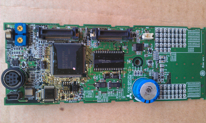 FX3G-60MT\/MR 原装进口三菱PLC拆机CPU板