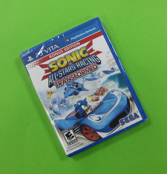 全新PSVita游戏 PSV 索尼克与世嘉全明星赛车