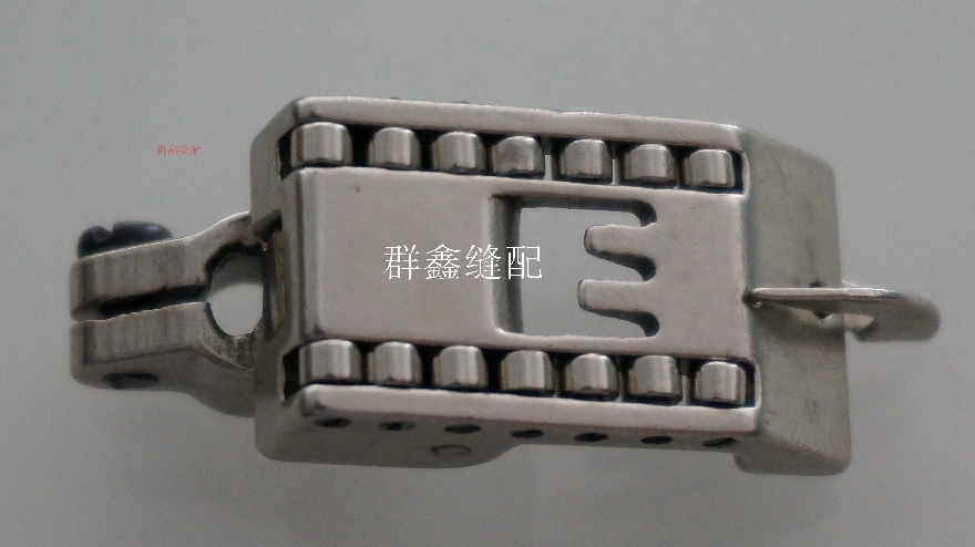 绷缝车滚轮压脚 坎车滚轮压脚 厚料 皮革 毛毯轴