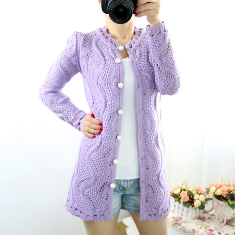 【<em>外套毛衣</em>女<em>长款</em>】_编织<em>长款毛衣外套</em>详解_