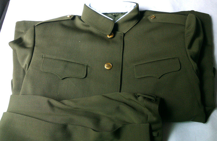 包邮正品配发87冬装 毛料<em>马裤</em>呢 <em>老式</em>87套装冬