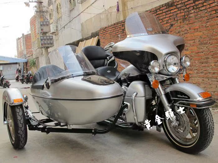 美国进口百年纪念版三轮侉子摩托车 大滑翔 黄