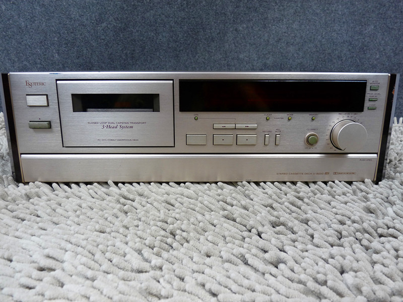 TEAC\/第一 V-9000 卡座 顶级三磁头 发烧卡座