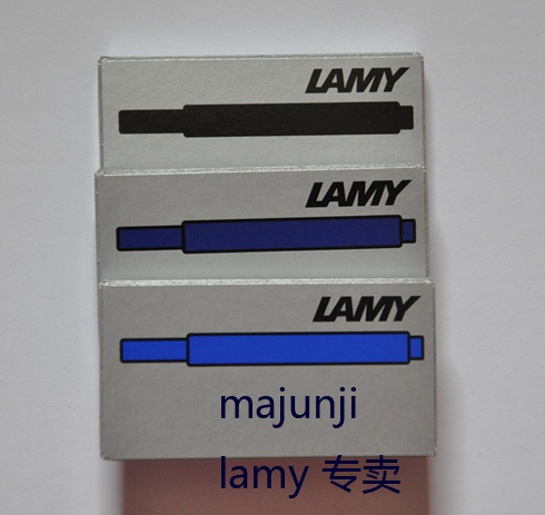 德国 LAMY 凌美 T10 钢笔 墨囊 墨胆 黑色 纯蓝